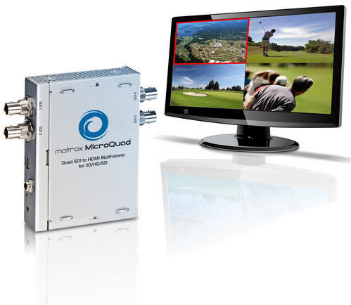  新的Matrox MicroQuad