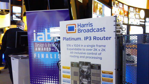 哈里斯广播在IBC2013展示其创新性的Platinum IP3