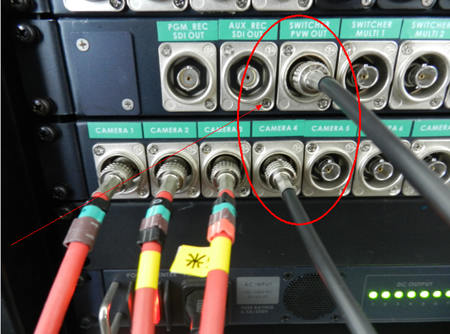 SE-3000 HD/SD 16通道切换台中如何实现画中画(PIP)状态下的画中画内抠像