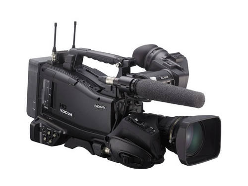索尼推出PXW-X500 XDCAM 肩扛式摄录一体机 同时推出新型PMW-RX50 XDCAM便携式录像机