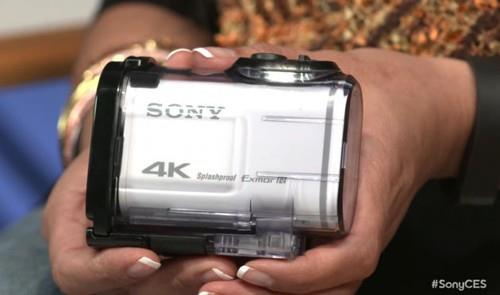 CES 2015:索尼发布新款4K运动摄像机 CES 2015:索尼发布新款4K运动摄像机