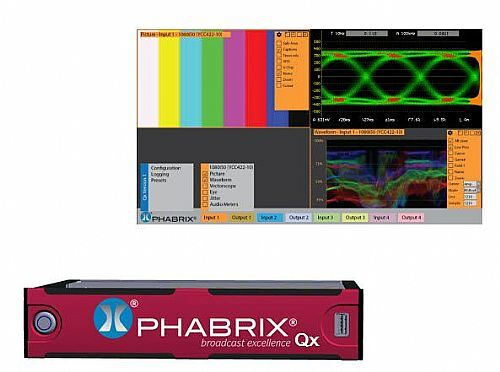 PHABRIX用于4K/8K测试的最新产品Qx获奖