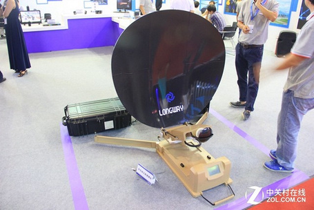 朗威视讯BIRTV 2015带来便携卫星站 朗威视讯BIRTV 2015带来便携卫星站
