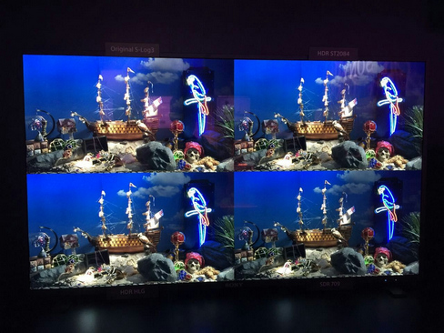 索尼推出55英寸四画面大屏TRIMASTER EL™ 4K OLED 监视器PVM-X550
