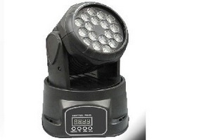 18x3W LED染色摇头灯